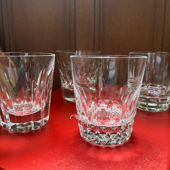 Baccarat Set 4 Clear Glass Crystal -- New in Box - Picture 4 of 7